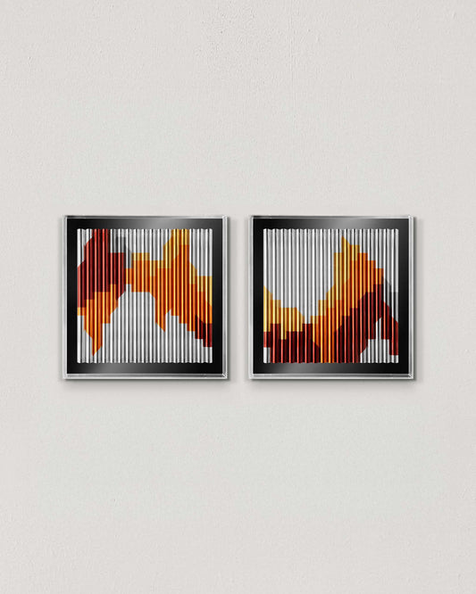 Tubes 17-6276-24 Diptych